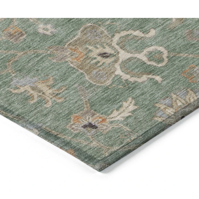 Addison Rugs Chantille Green ACN1137 9ft. x 12ft. Rect. Rug
