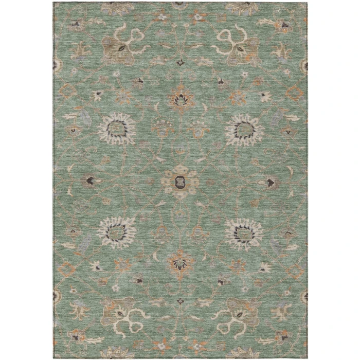 Addison Rugs Chantille Green ACN1137 9ft. x 12ft. Rect. Rug