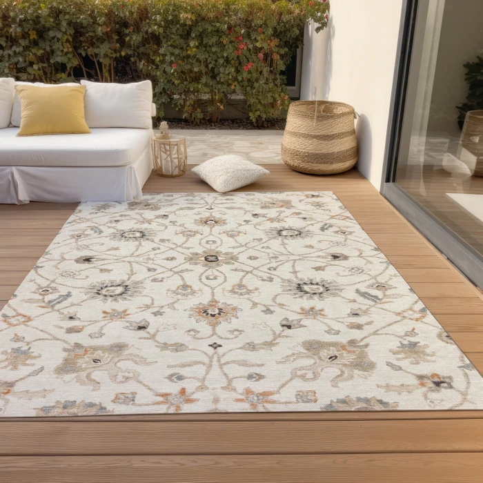 Addison Rugs Chantille Ivory ACN1137 8ft. x 10ft. Rect. Rug
