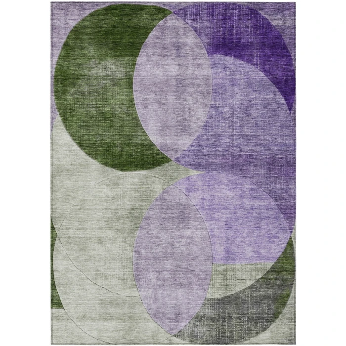 Addison Rugs Chantille Purple ACN1140 5ft. x 7ft.6in. Rect. Rug