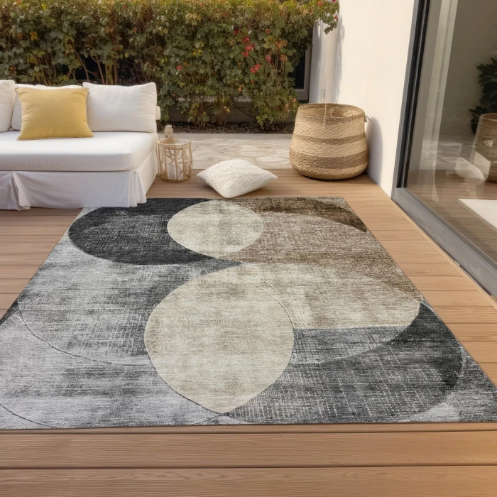 Addison Rugs Chantille Gray ACN1140 5ft. x 7ft.6in. Rect. Rug