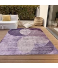 Addison Rugs Chantille Purple ACN1140 8ft. x 10ft. Rect. Rug