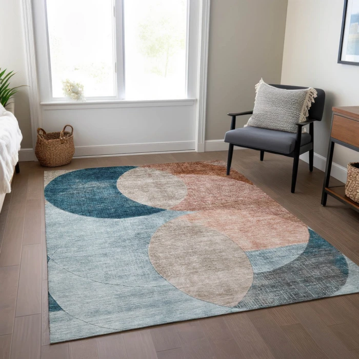 Addison Rugs Chantille Orange ACN1140 8ft. x 10ft. Rect. Rug