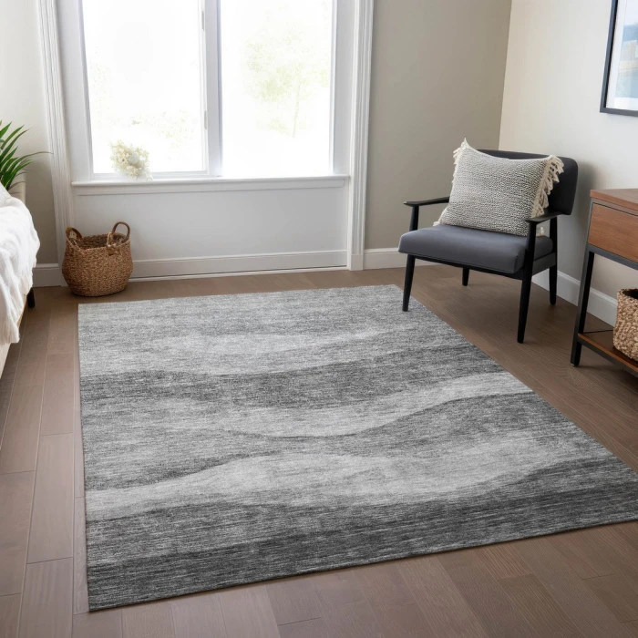 Addison Rugs Chantille Gray ACN1141 8ft. x 10ft. Rect. Rug