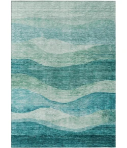 Addison Rugs Chantille Teal ACN1141 9ft. x 12ft. Rect. Rug