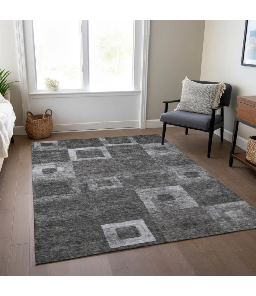 Addison Rugs Chantille Black ACN1142 8ft. x 10ft. Rect. Rug