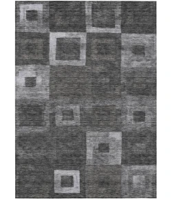 Addison Rugs Chantille Black ACN1142 8ft. x 10ft. Rect. Rug