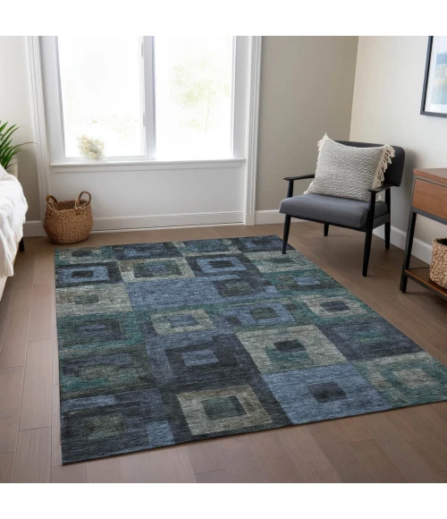 Addison Rugs Chantille Blue ACN1142 5ft. x 7ft.6in. Rect. Rug