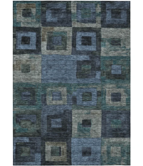 Addison Rugs Chantille Blue ACN1142 5ft. x 7ft.6in. Rect. Rug