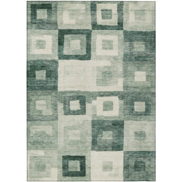 Addison Rugs Chantille Green ACN1142 8ft. x 10ft. Rect. Rug