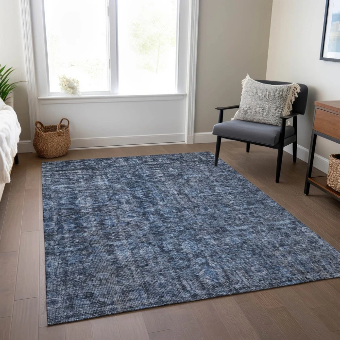 Addison Rugs Chantille Blue ACN1145 9ft. x 12ft. Rect. Rug