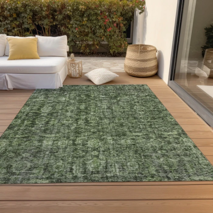 Addison Rugs Chantille Green ACN1145 8ft. x 10ft. Rect. Rug