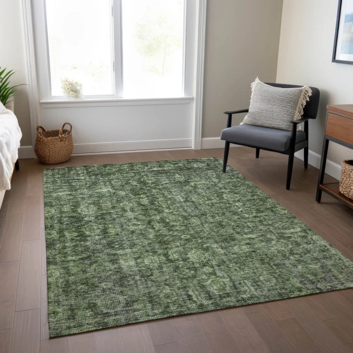 Addison Rugs Chantille Green ACN1145 8ft. x 10ft. Rect. Rug