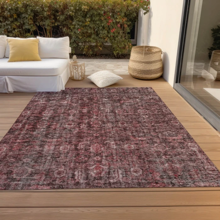 Addison Rugs Chantille Pink ACN1145 9ft. x 12ft. Rect. Rug