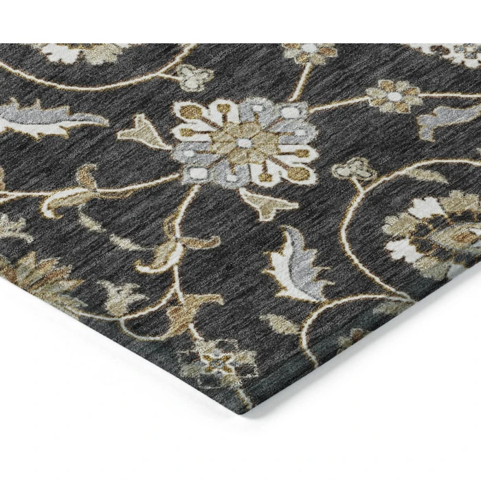 Addison Rugs Chantille Black ACN1149 5ft. x 7ft.6in. Rect. Rug