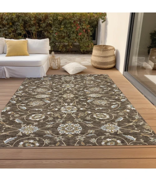 Addison Rugs Chantille Brown ACN1149 9ft. x 12ft. Rect. Rug