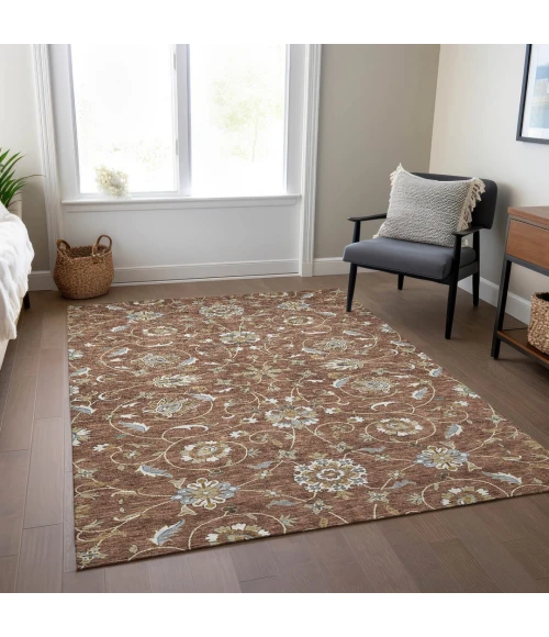 Addison Rugs Chantille Orange ACN1149 8ft. x 10ft. Rect. Rug