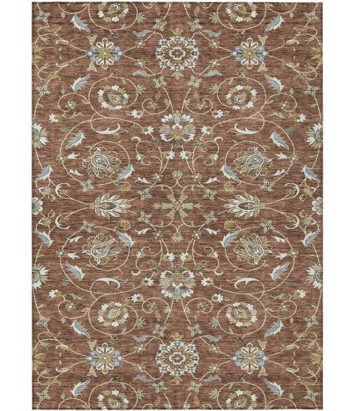 Addison Rugs Chantille Orange ACN1149 8ft. x 10ft. Rect. Rug