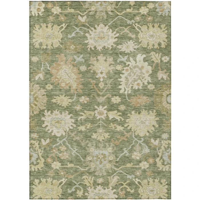 Addison Rugs Chantille Green ACN1150 8ft. x 10ft. Rect. Rug