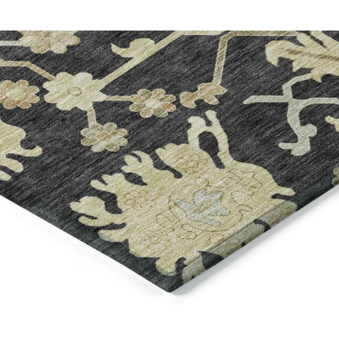 Addison Rugs Chantille Black ACN1150 5ft. x 7ft.6in. Rect. Rug