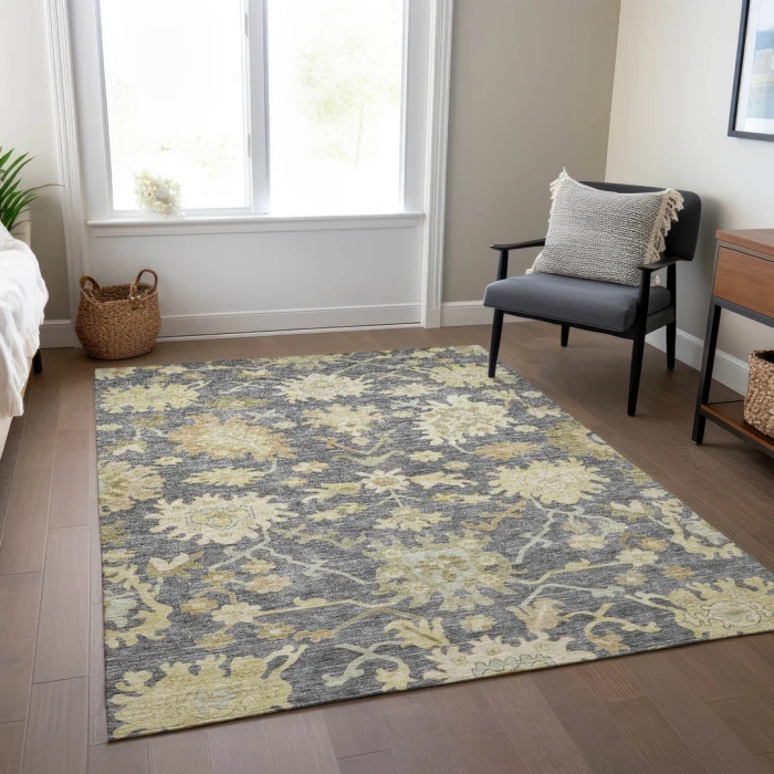Addison Rugs Chantille Gray ACN1150 5ft. x 7ft.6in. Rect. Rug