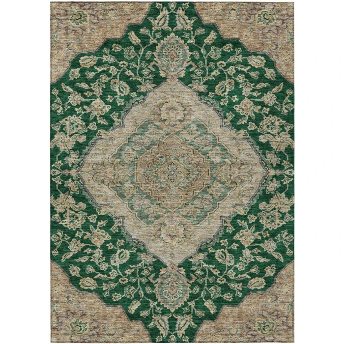 Addison Rugs Chantille Green ACN1151 5ft. x 7ft.6in. Rect. Rug