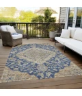 Addison Rugs Chantille Blue ACN1151 8ft. x 10ft. Rect. Rug