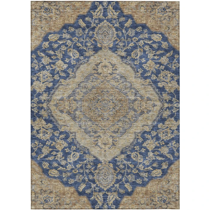 Addison Rugs Chantille Blue ACN1151 8ft. x 10ft. Rect. Rug