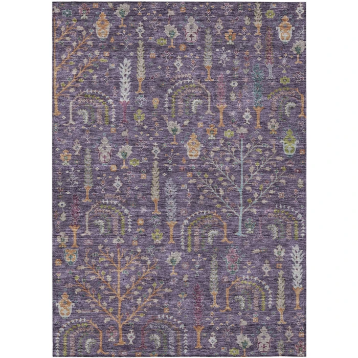 Addison Rugs Chantille Purple ACN1152 9ft. x 12ft. Rect. Rug