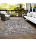 Addison Rugs Chantille Purple ACN1153 8ft. x 10ft. Rect. Rug