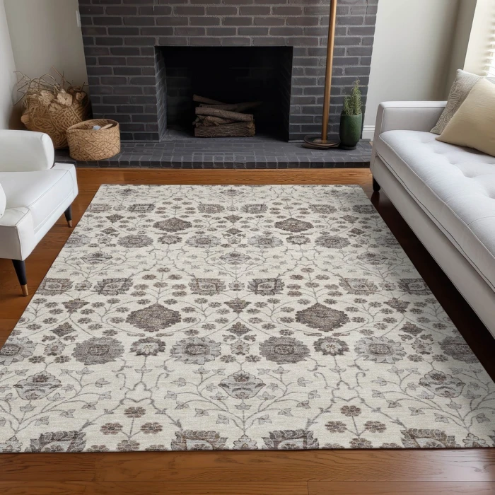 Addison Rugs Chantille Ivory ACN1155 5ft. x 7ft.6in. Rect. Rug