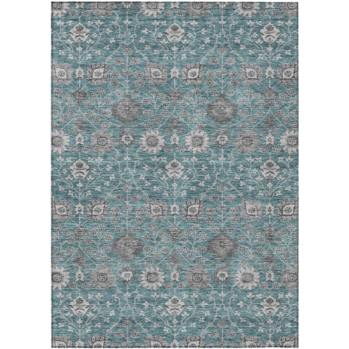 Addison Rugs Chantille Teal ACN1155 5ft. x 7ft.6in. Rect. Rug