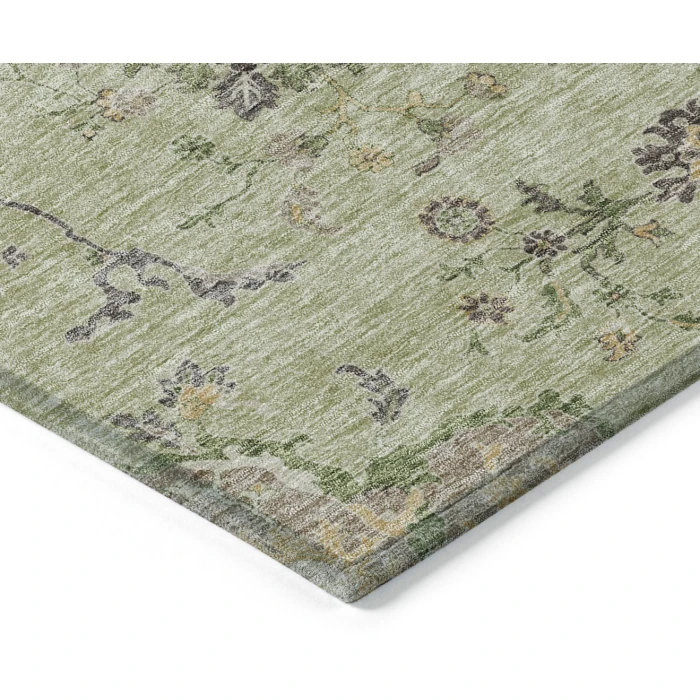 Addison Rugs Chantille Green ACN1156 5ft. x 7ft.6in. Rect. Rug
