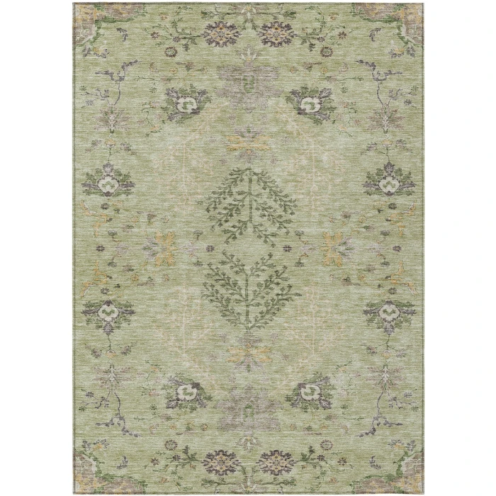 Addison Rugs Chantille Green ACN1156 5ft. x 7ft.6in. Rect. Rug