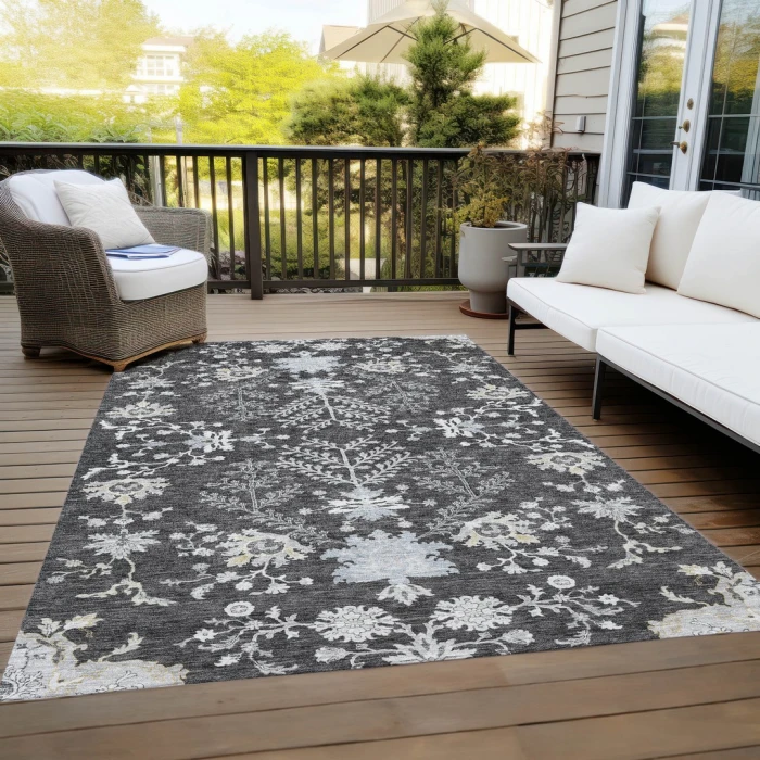 Addison Rugs Chantille Gray ACN1156 8ft. x 10ft. Rect. Rug
