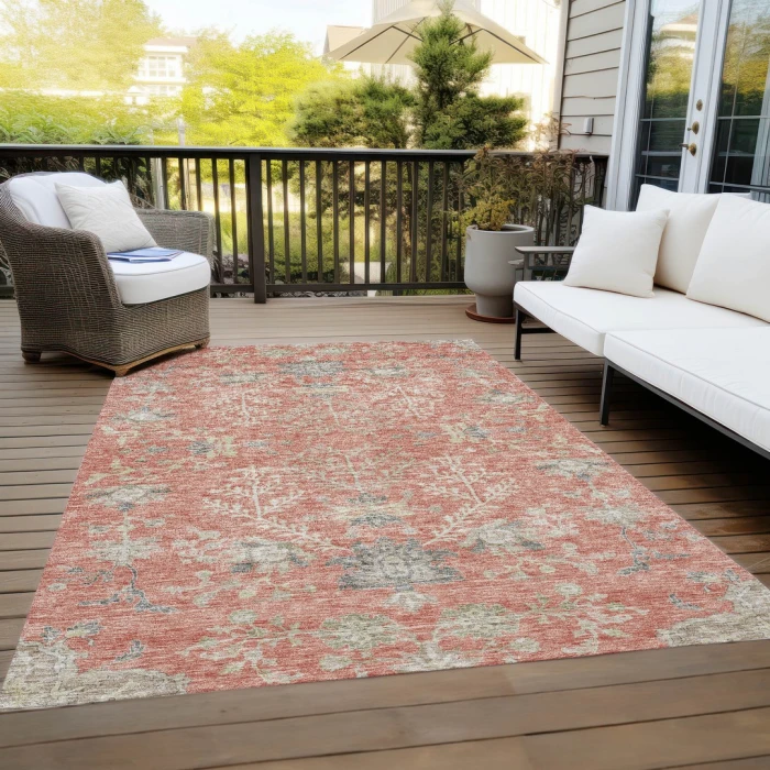 Addison Rugs Chantille Orange ACN1156 5ft. x 7ft.6in. Rect. Rug