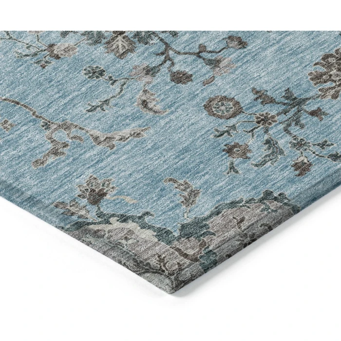 Addison Rugs Chantille Blue ACN1156 5ft. x 7ft.6in. Rect. Rug