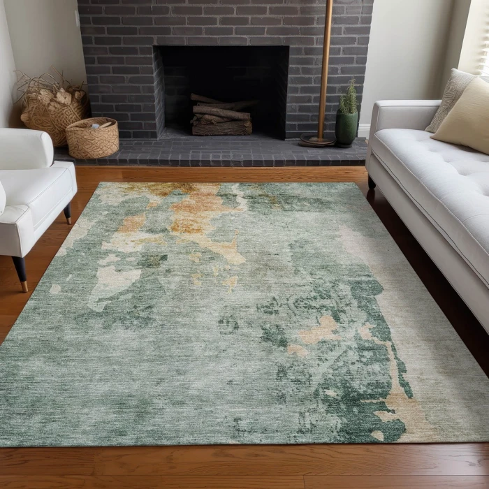 Addison Rugs Chantille Blue ACN1157 5ft. x 7ft.6in. Rect. Rug