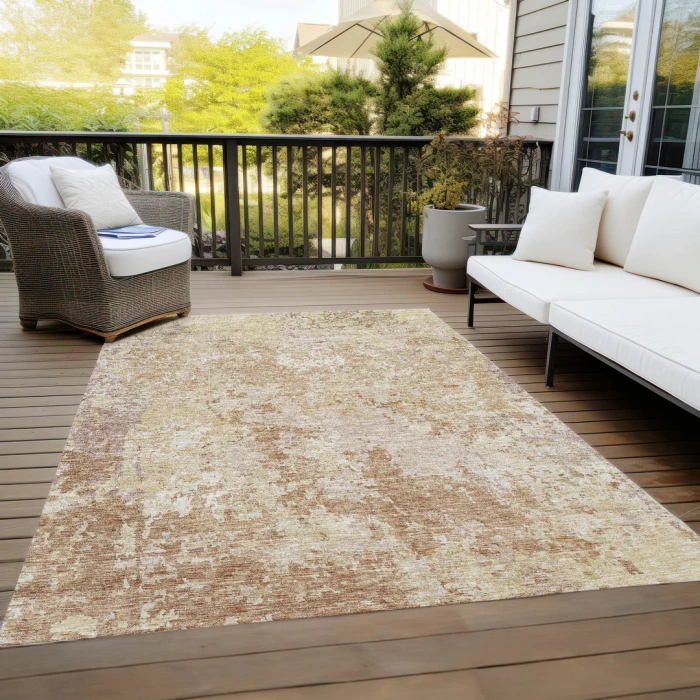 Addison Rugs Chantille Orange ACN1162 5ft. x 7ft.6in. Rect. Rug