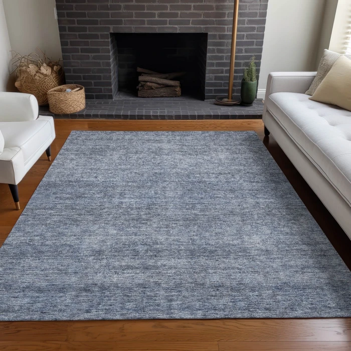 Addison Rugs Chantille Blue ACN1163 5ft. x 7ft.6in. Rect. Rug