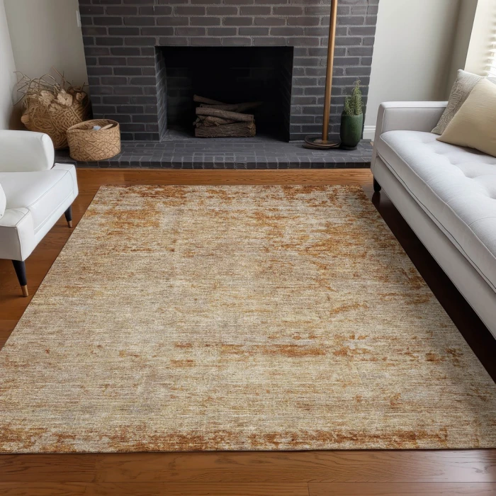 Addison Rugs Chantille Orange ACN1164 5ft. x 7ft.6in. Rect. Rug