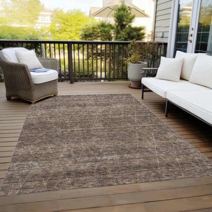 Addison Rugs Chantille Brown ACN1165 5ft. x 7ft.6in. Rect. Rug