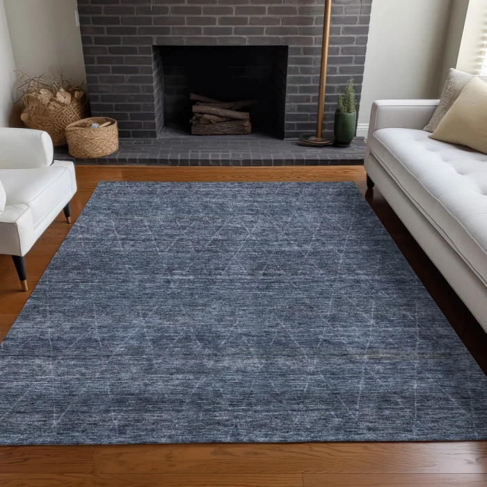 Addison Rugs Chantille Blue ACN1165 5ft. x 7ft.6in. Rect. Rug