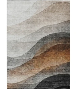 Addison Rugs Chantille Brown ACN1176 5ft. x 7ft.6in. Rect. Rug