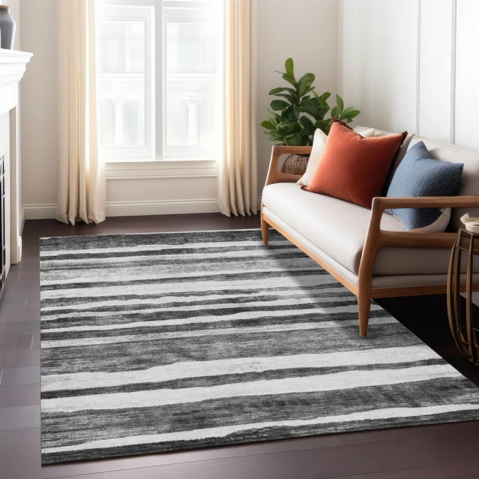 Addison Rugs Chantille Gray ACN1191 5ft. x 7ft.6in. Rect. Rug