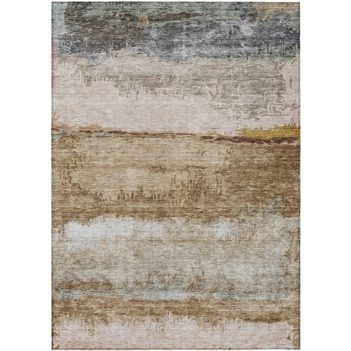 Addison Rugs Chantille Brown ACN1197 9ft. x 12ft. Rect. Rug