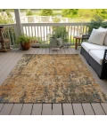 Addison Rugs Chantille Orange ACN1203 8ft. x 10ft. Rect. Rug