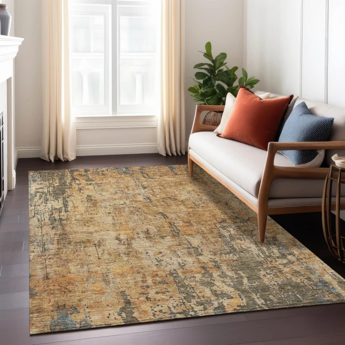 Addison Rugs Chantille Orange ACN1203 8ft. x 10ft. Rect. Rug