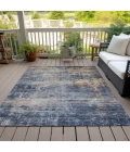 Addison Rugs Chantille Blue ACN1217 8ft. x 10ft. Rect. Rug