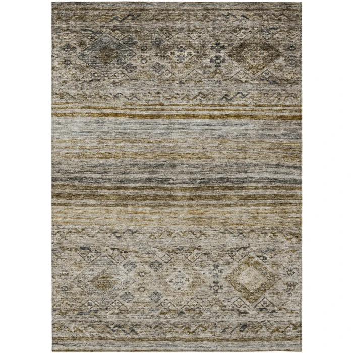 Addison Rugs Chantille Brown ACN1219 9ft. x 12ft. Rect. Rug